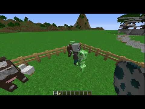 Minecraft How To: Make a Vindicator attack EVERYTHING!!
