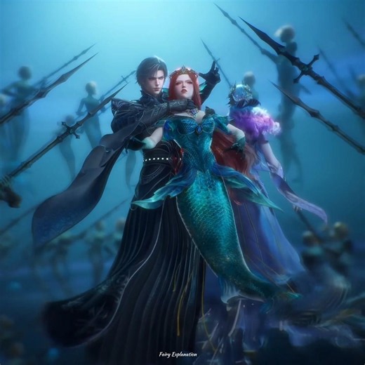 They trapped by Sea Princess 🧜‍♀️🌊~ Soul Land [2K]