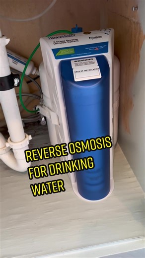 Installing a reverse osmosis water filtration system for drinking water. Be sure to do your research before having one installed so you can make an infomed decision. Thank y’all for watching, hope you enjoyed the video. #plumbing #plumber #trades #tradesman #fyp #water #filter #kitchen #education #plumbinglife #home