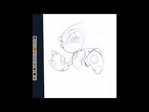 Tracy Yardley! Knuckles Underdrawing