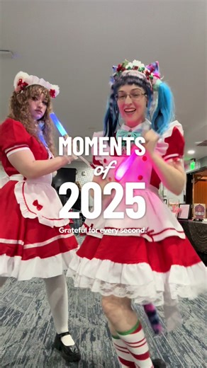 That’s a wrap on 2025! We can’t wait for even BIGGER things in the future!! 🎀✨ #2025recap #happynewyear #maidcafe #idolgroup #stlouismo