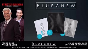 Try BlueChew FREE when you use our promo code WRESTLEBIZ at checkout--just pay $5 shipping. That’s BlueChew.com, promo code WRESTLEBIZ to receive your first month FREE. | 83 Weeks | Facebook