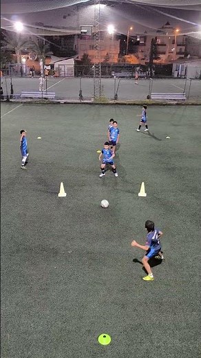 Youth warm up passing skipping coordination and agility drill #futbol #soccer #practice #drill