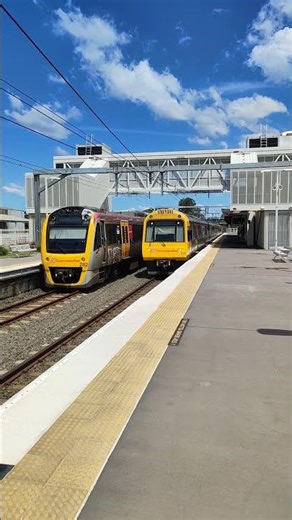 Trains at Rocklea Station, 13.12.2025 #queenslandrail #train #brisbane #rocklea #trainspotting