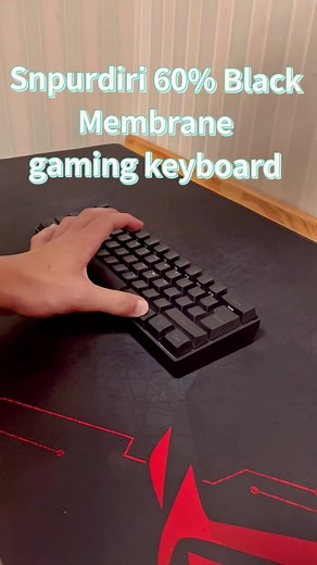 Snpurdiri Black Membrane Gaming Keyboard Review