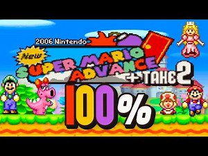 New Super Mario Bros. DS Advance 2 - 100% Longplay Full Game Walkthrough Gameplay Guide