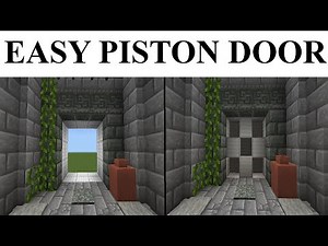 Easy 3x3 Checkered Door For Minecraft Bedrock