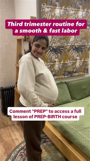 3rd trimester exercise routine for fast and painless labor