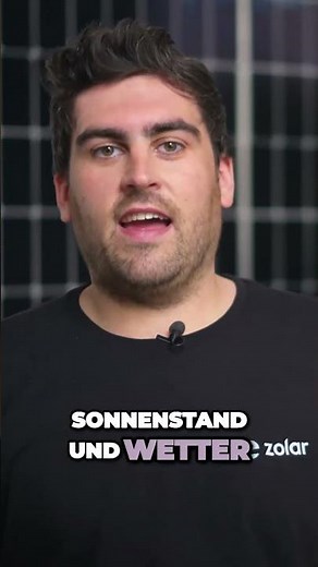 Der Ertrag einer PV-Anlage im Jahresverlauf