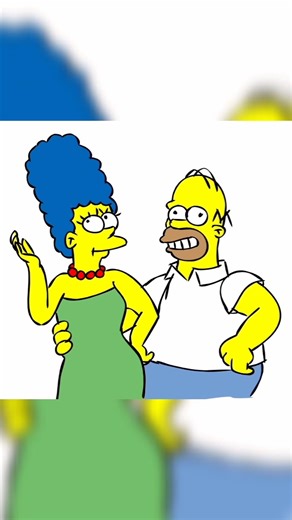 Homer & Marge Drawing Challenge! 💛🔥 | The Simpsons