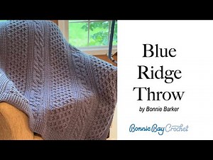 Blue Ridge Throw