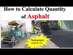 how to calculate bitumen quantity for road