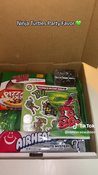 Yes im that extra mom & its worth it 😂🫶🏼 #ninjaturtles #party #partyfavors #boymom #amazon #amazonfinds