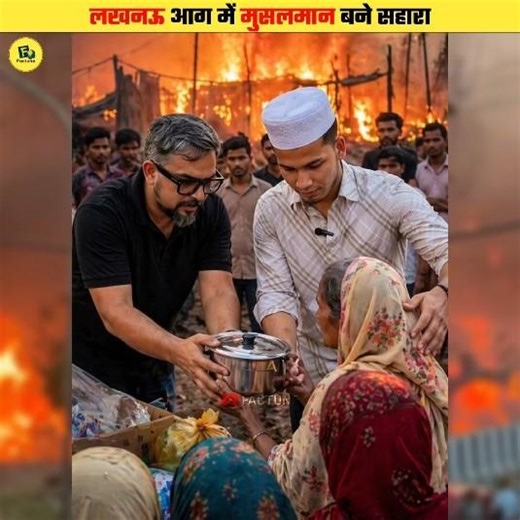 Muslims Helped People After The Lucknow Fire #shorts