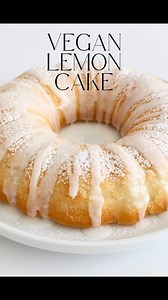 Vegan Lemon Cake. Recipe in comments ⬇ | Cupcake Savvy