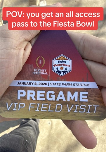 Fiesta Bowl All Access Credential Experience Explained
