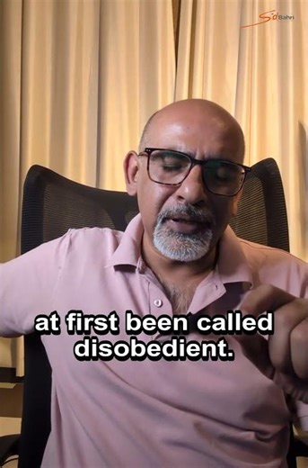 Every Legend Was First Called Disobedient