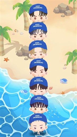 BTS Island🌊 KEEP SWIMMING event has started!