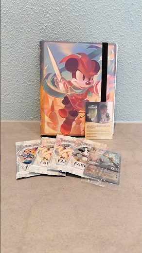 Disney Lorcana: Fabled - Collection Starter Set unboxing