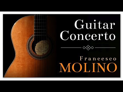 Francesco Molino Guitar Concerto - Italian Guitar Classical Music | Uplift Focus Reading Mood