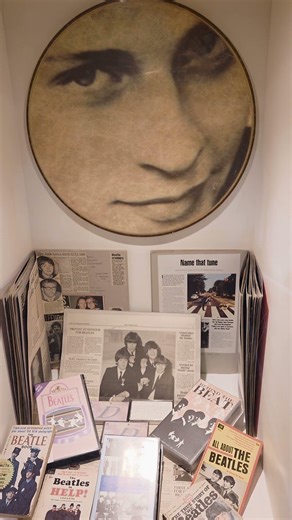 The Beatles Memorabilia On Display @ Liverpool Beatles Museum