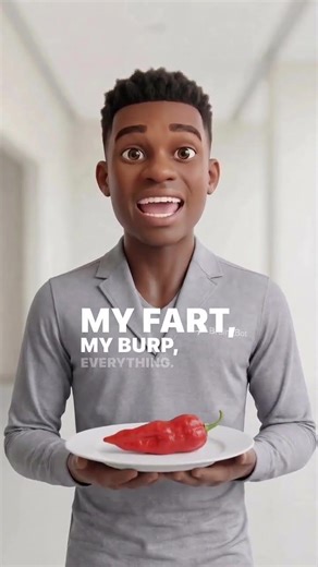 Is eating ghost pepper worth the pain? #foodie #foodlover #justforlaughs #comedy #brain2bot