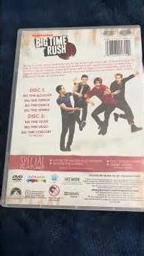Big Time Rush Season 1 Volume 2 DVD Unboxing