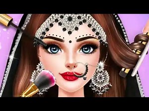 DIy Makeup Girl Dress up Game || Fashion Designer Play Fashion Game Wedding Makeup Game