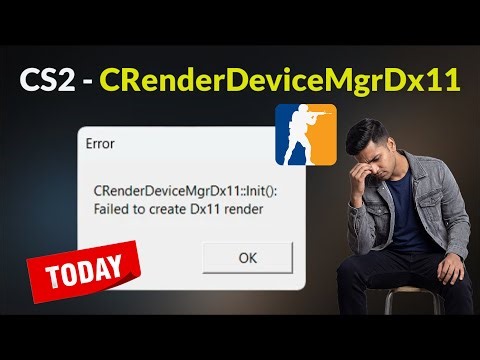 Solved - CRenderDeviceMgrDx11 Failed to create Dx11 render device