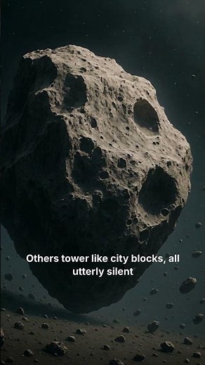 Journey to the Asteroid Belt ☄️ The Solar System’s Frontier #shorts #space #universe