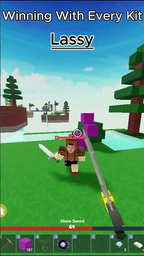 Winning With Every Kit In Roblox Bedwars.. #roblox #bedwars #bedwarsrobloxfunny