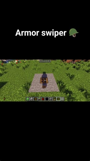 best armor swiper in minecraft #shorts #minecraft #trending #viral