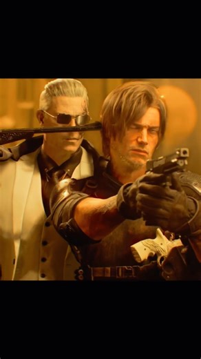 Wesker is TOO FAST for Leon! 🤯 (RE Requiem) #residentevil #re #residentevil4remake #re4remake #dmc