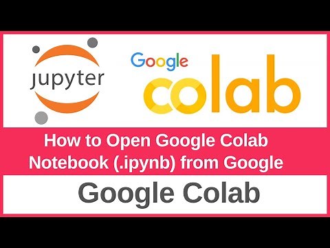 How to Open Google Colab Notebook (.ipynb) from Google Drive (2025)