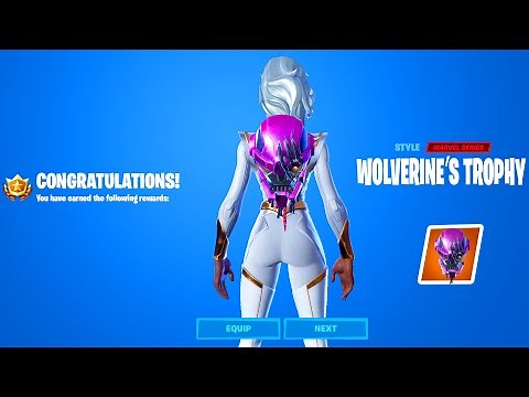 HOW TO GET Wolverine's Trophy ACTIVATED STYLE Fortnite