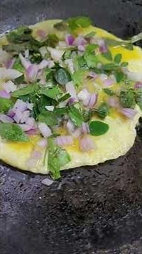 Moringa leaves Omelette