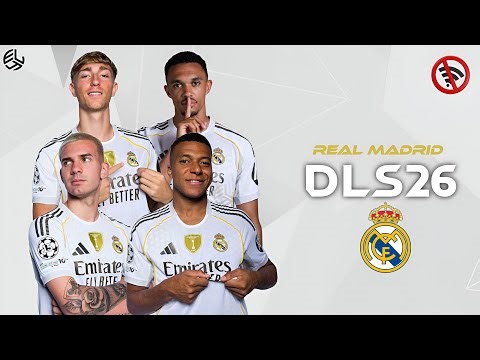 DREAM LEAGUE SOCCER 2026 Mod REAL MADRID ⚪🟡 – Updated Transfers & Kits – DLS26 ⚽