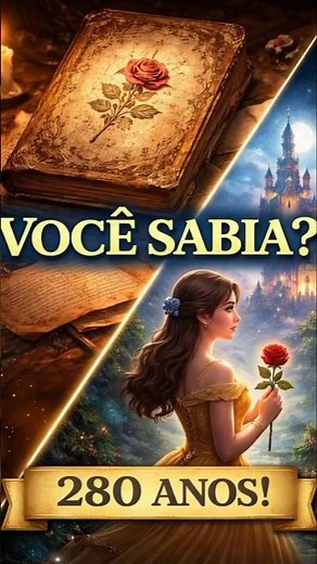 Você sabia? A história da Bela e a Fera tem mais de 280 anos!