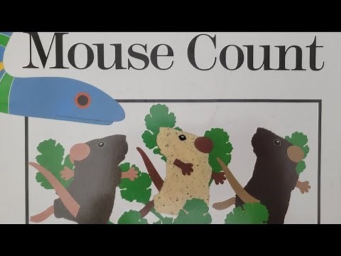 Mouse Count By Ellen Stoll Walsh KIDS READ ALOUD BOOK 📚