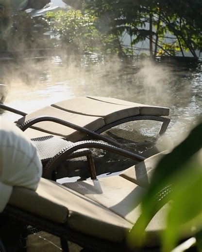 Akohara - Heated Infinity Pool #akoharabuahanvillageretreat #retreat #infinitypool