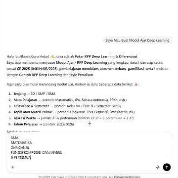Buat RPP/Modul Ajar Deep Learning Anti Ribet #shortvideo #short #shorts #rppdeeplearning