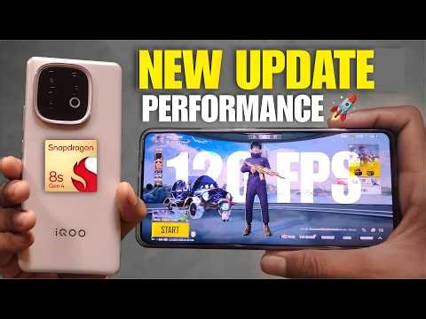 iQOO Neo 10 120 Fps Performance Test in New Update | Heating issue | Battery Drain