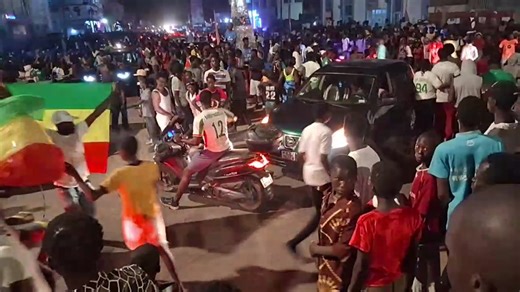 Live celebration and reactions in Gambia as Senegal wins AFCON | The Fatu Network