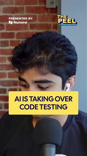 Turner Novak's guest predicts AI will completely take over code testing and review while humans still write code The reason? Humans are bad at expressing exactly what they want upfront, but everyone wants the same thing from code validation - no bugs and proper standards No one likes code review anyway, so why not make it 100% autonomous? #AI #coding #tech #venturecapital #automation #developers