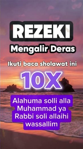 Jangan Remehkan! Sholawat Ini 10x Bisa Ubah Hidupmu #shorts #fyp #shortvideo #sholawat #short