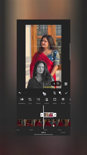 Smooth Cutout Video Edit in Inshot App | Inshot Video Editor Tutorial #inshotediting #shorts