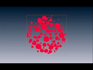 3D study of PLGA micro-porous microspheres