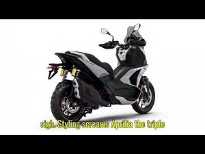 Aprilia SR GT 400 Review: The Maxi-Scooter That Thinks It's a Superbike!