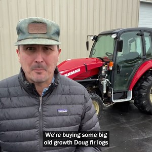 I Bought Some Giant Douglas Fir Logs from the Sawmill! 🌲 | Wranglerstar