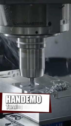 HANDEMO Vertical Machining Center: Demonstration of Multiple Machining Methods